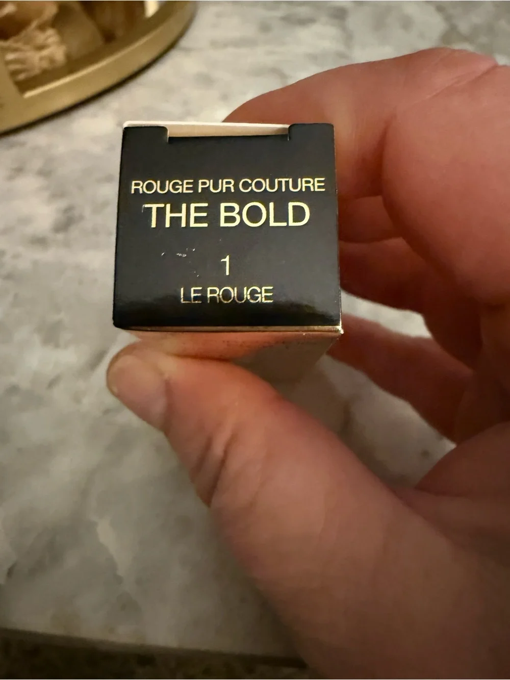 Yves Saint Laurent The Bold Rouge Pur Couture Lipstick - Gold Packaging